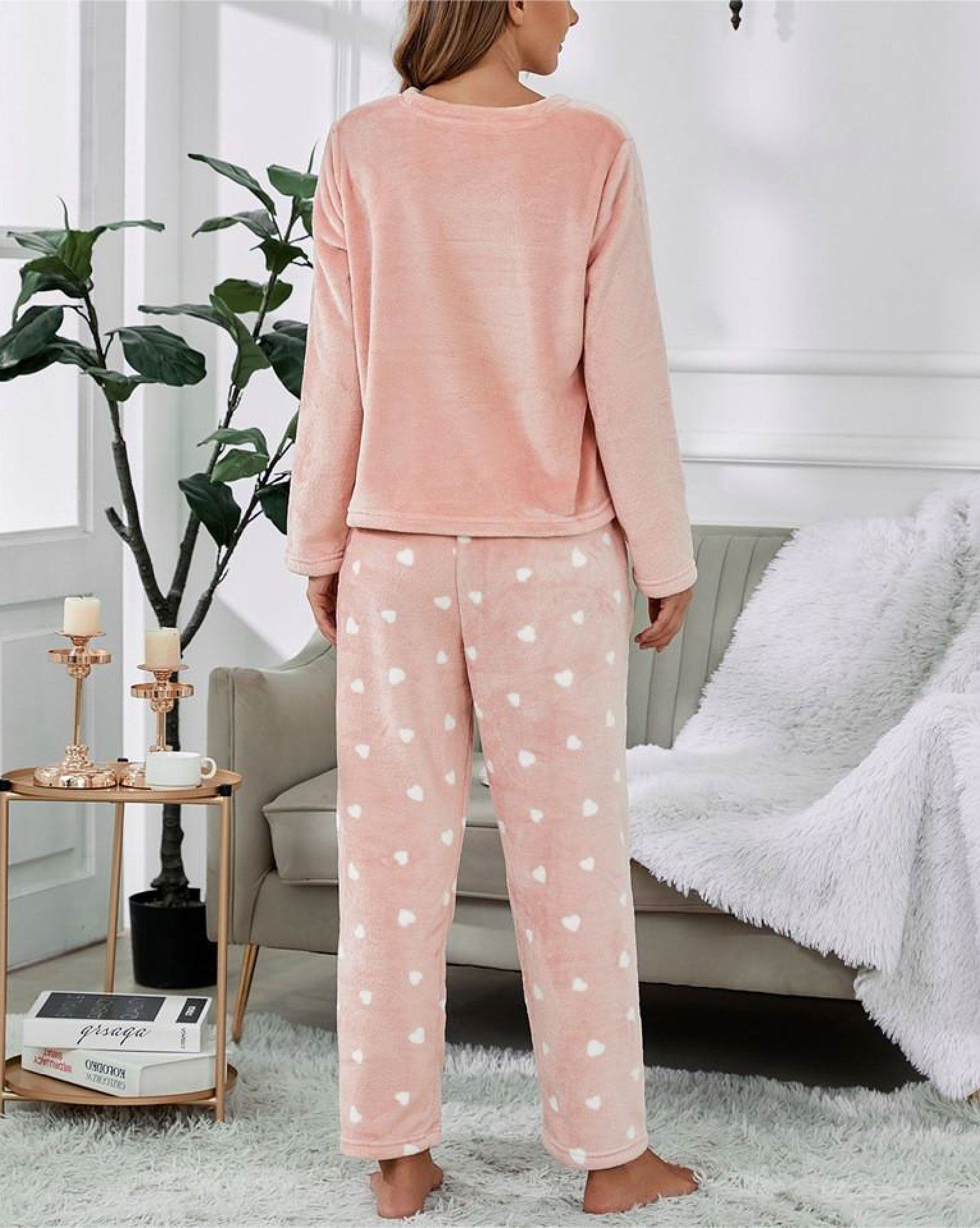 Pajamas - Rainy - Pink - 2 pieces